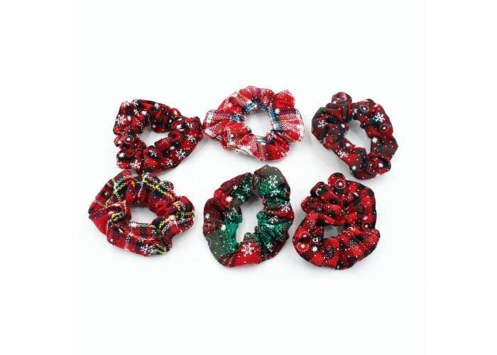 ΣΟΥΡΑ ΜΑΛΛΙΩΝ ΧΡΙΣΤΟΥΓΕΝΝΙΑΤΙΚΗ  scrunchies