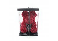 ΑΡΚΟΥΔΑΚΙ TEDDY BEAR  ΤΡΙΑΝΤΑΦΥΛΛΑ  39CMX28CMX28CM
