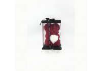 ΑΡΚΟΥΔΑΚΙ TEDDY BEAR  ΤΡΙΑΝΤΑΦΥΛΛΑ 28CMX18CMX18CM