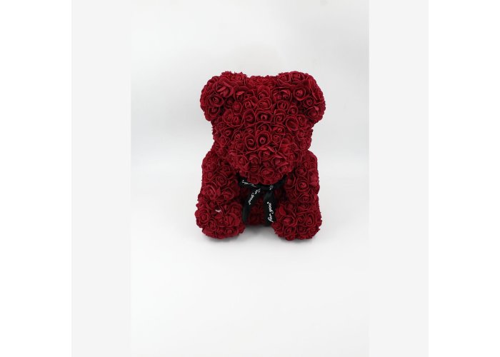 ΑΡΚΟΥΔΑΚΙ TEDDY BEAR  ΤΡΙΑΝΤΑΦΥΛΛΑ  39CMX28CMX28CM
