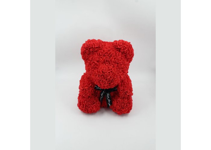 ΑΡΚΟΥΔΑΚΙ TEDDY BEAR  ΤΡΙΑΝΤΑΦΥΛΛΑ  39CMX28CMX28CM