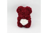 ΑΡΚΟΥΔΑΚΙ TEDDY BEAR  ΤΡΙΑΝΤΑΦΥΛΛΑ 28CMX18CMX18CM
