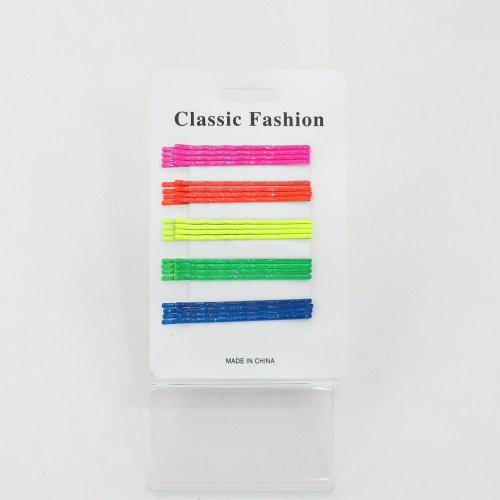 ΤΣΙΜΠΙΔΑΚΙ ΜΑΛΛΙΩΝ FLUO ΜΕ GLITTER