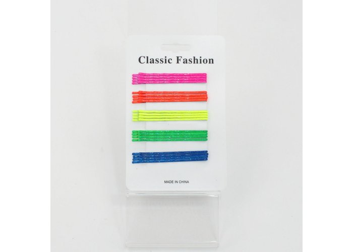 ΤΣΙΜΠΙΔΑΚΙ ΜΑΛΛΙΩΝ FLUO ΜΕ GLITTER