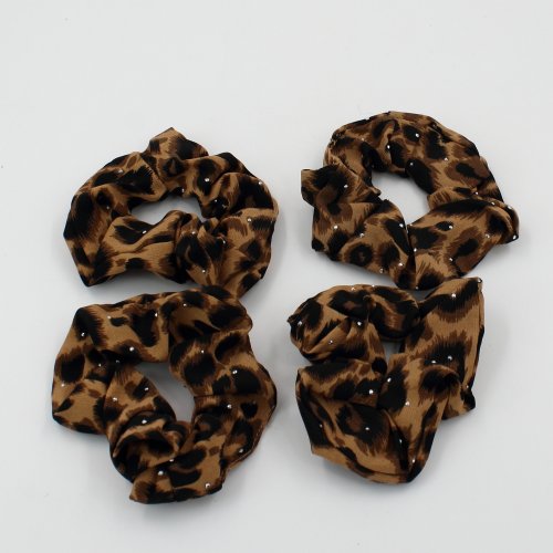 ΣΟΥΡΑ ΜΑΛΛΙΩΝ ANIMAL PRINT ΣΤΡΑΣ