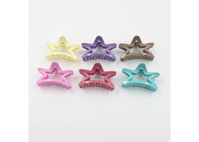 ΚΟΚΚΑΛΑΚΙ ΚΛΑΜΕΡ ΑΣΤΕΡΙΑΣ GLITTER 6CM