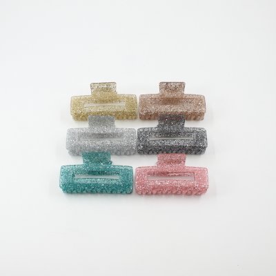 ΚΟΚΚΑΛΑΚΙ ΚΛΑΜΕΡ ΜΑΛΛΙΩΝ ΑΚΡΥΛΙΚΗ ΡΗΤΙΝΗ GLITTER  8CM