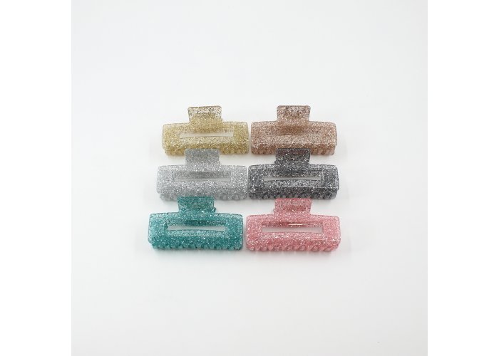 ΚΟΚΚΑΛΑΚΙ ΚΛΑΜΕΡ ΜΑΛΛΙΩΝ ΑΚΡΥΛΙΚΗ ΡΗΤΙΝΗ GLITTER  8CM
