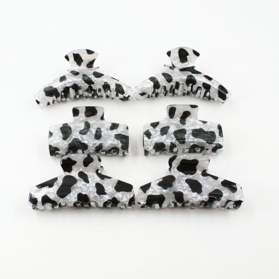ΚΟΚΚΑΛΑΚΙ ΚΛΑΜΕΡ ΜΑΛΛΙΩΝ ΑΚΡΥΛΙΚΗ ΡΗΤΙΝΗ COW PRINT 10CM
