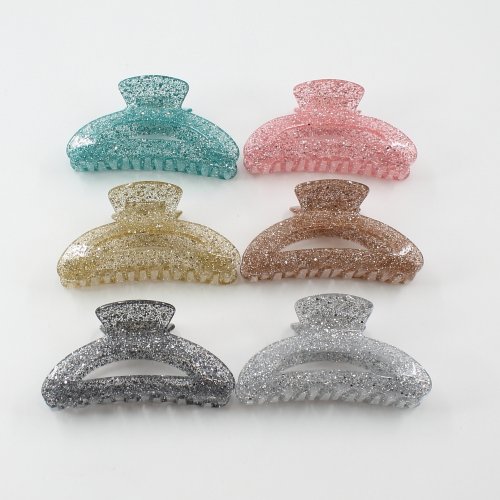 ΚΟΚΚΑΛΑΚΙ ΚΛΑΜΕΡ ΜΑΛΛΙΩΝ ΑΚΡΥΛΙΚΗ ΡΗΤΙΝΗ GLITTER  8CM