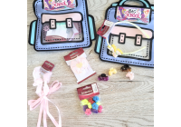 ΤΣΑΝΤΑΚΙ BAG TO SCHOOL ΜΕ ΑΞΕΣΟΥΑΡ ΜΑΛΛΙΩΝ