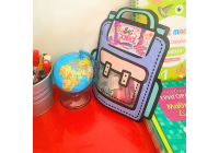 ΤΣΑΝΤΑΚΙ BAG TO SCHOOL ΜΕ ΑΞΕΣΟΥΑΡ ΜΑΛΛΙΩΝ