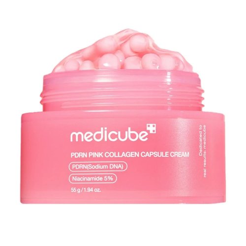MEDICUBE PDRN CAPSULE ΚΡΕΜΑ ΠΡΟΣΩΠΟΥ ΜΕ ΥΑΛΟΥΡΟΝΙΚΟ ΚΑΙ ΚΟΛΛΑΓΟΝΟ 55gr