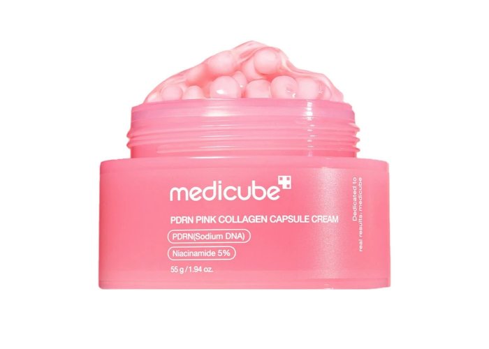 MEDICUBE PDRN CAPSULE ΚΡΕΜΑ ΠΡΟΣΩΠΟΥ ΜΕ ΥΑΛΟΥΡΟΝΙΚΟ ΚΑΙ ΚΟΛΛΑΓΟΝΟ 55gr